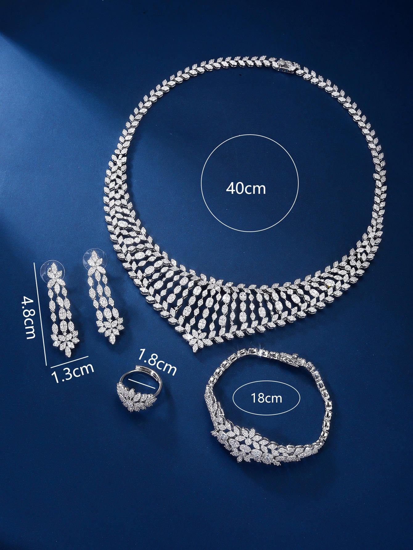 Geometric Punk Cuban Link Bracelet for Women 925 Silver Gold Plated with Zircon Stones