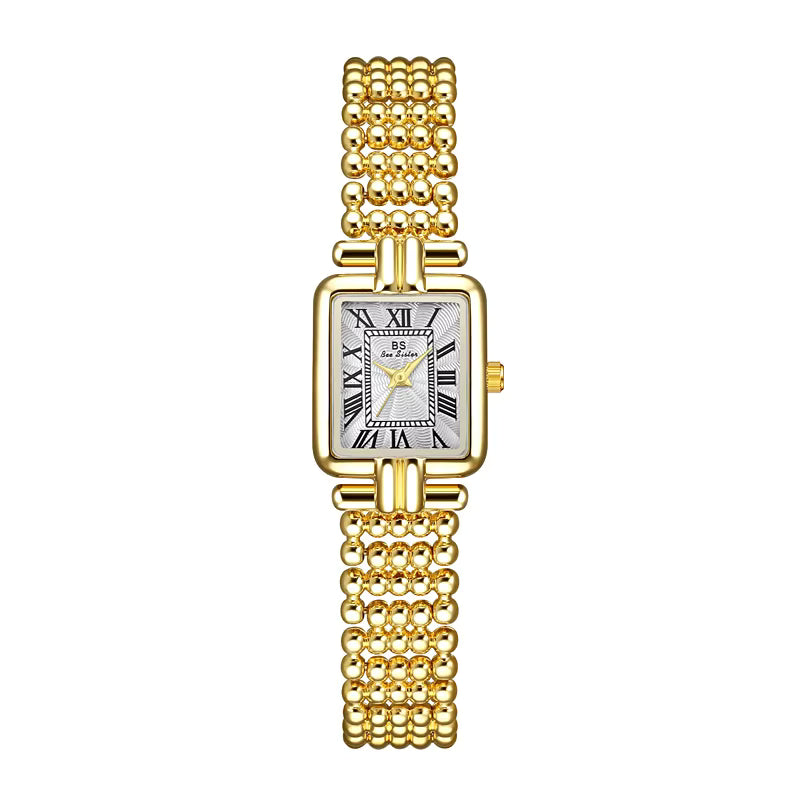 Watches Women High Quality Waterproof Quartz Square Vintage Watch Ladies