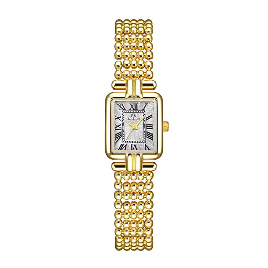 Watches Women High Quality Waterproof Quartz Square Vintage Watch Ladies