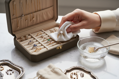 Care & Maintenance: Essential Tips for Preserving Your Precious Jewelry

Your exquisite jewelry is more than an accessory; it's a reflection of your style and a repository of cherished memories. To ensure these timeless pieces retain their captivating beauty for years to come, a consistent care routine is essential. Here are our essential tips for preserving your precious collection.

First, clean with care. Gently wipe your pieces after wear with a soft, lint-free cloth to remove oils and dust. For a deepe