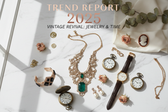 Trend Report in 2025
Latest trends in vintage-inspired jewelry and watchs